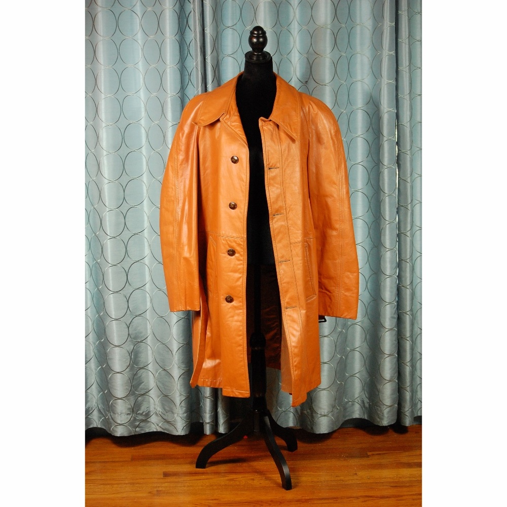 Vintage Lakeland Leather Trench